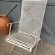 Fauteuils de jardin métal grillage