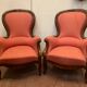 Paire de fauteuils Louis Philippe en acajou XIX siècle
