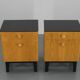 Ensemble de deux tables de nuit par Halabala pour UP Zavody, années 1950