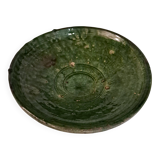 Green ceramic dish from Tamegrout