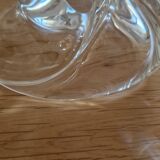 Crystal pocket ashtray