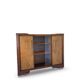 Striking Art Deco birch wood sideboard