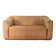 DS-47 two-seater sofa by de Sede, 1970s, natural light brown nappa leather