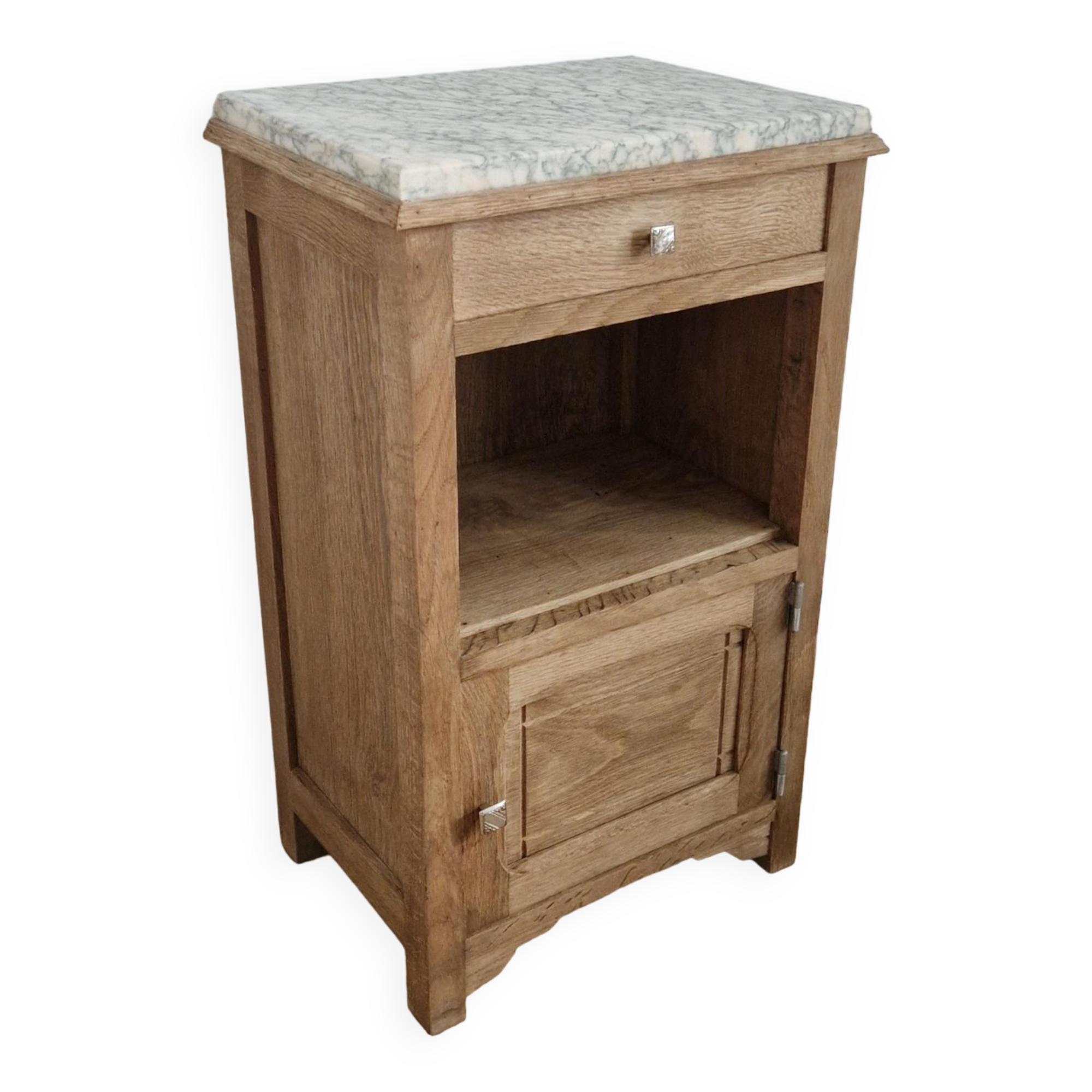Meuble chevet art déco chêne 1920