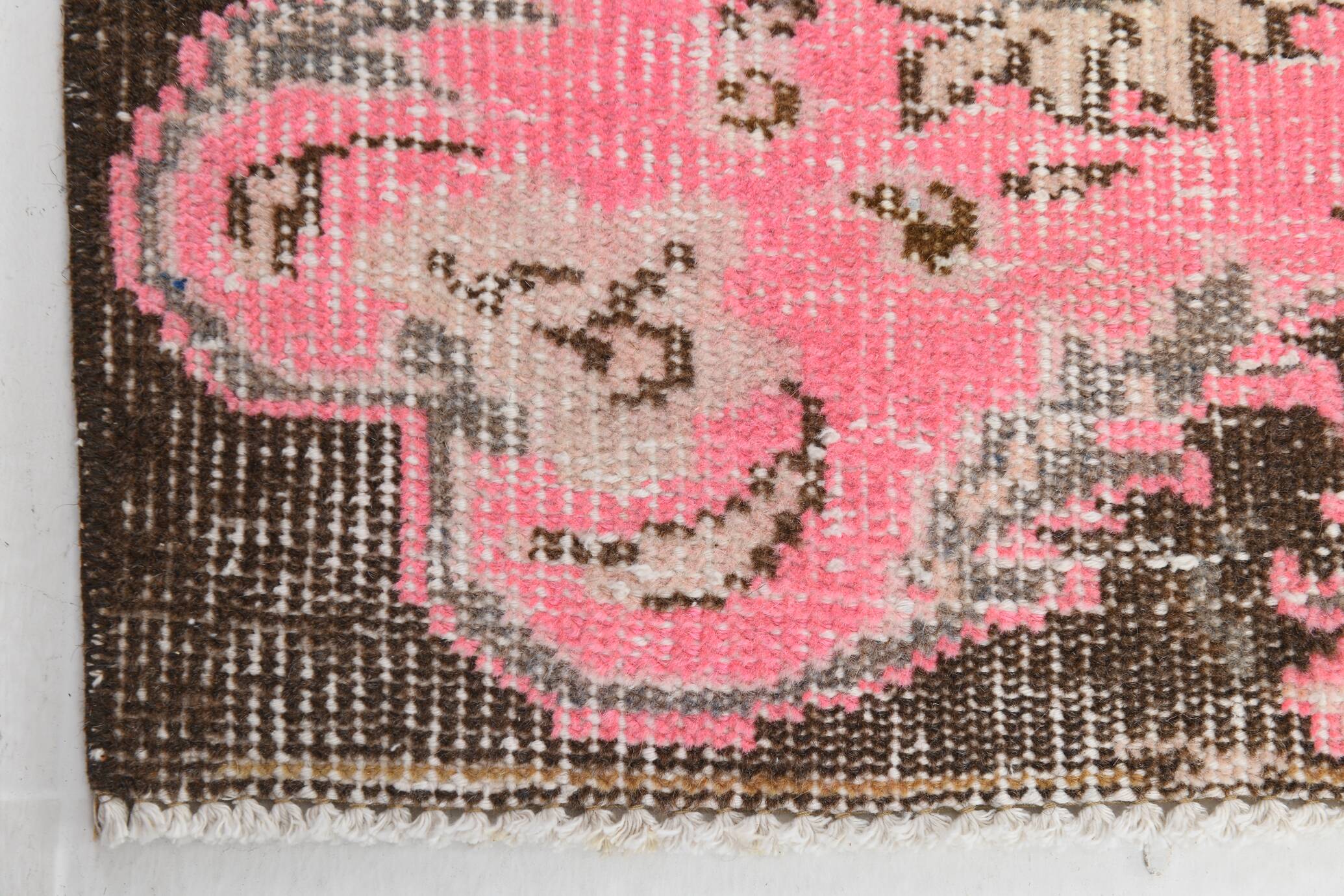5x9 Light Pink Orientel Vintage Rug, 159x270Cm