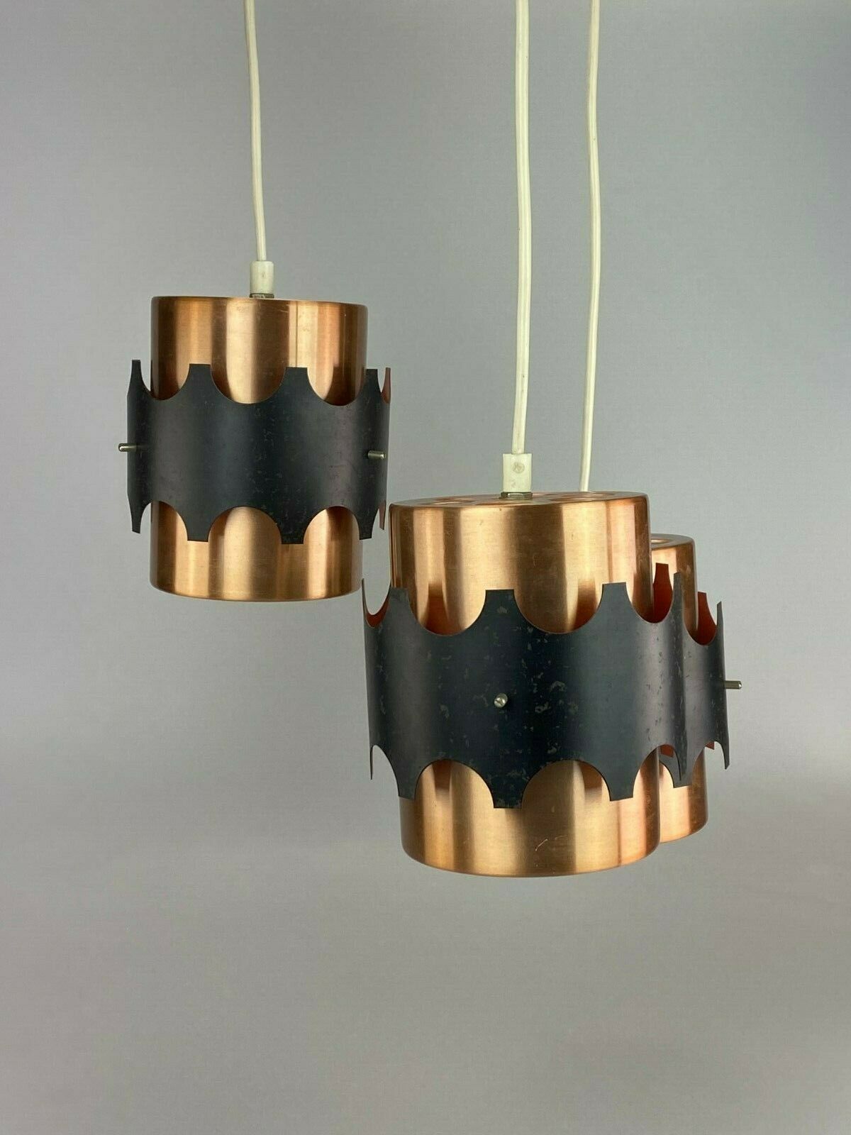 60s 70s lamp light ceiling lamp cascade lamp metal space age design