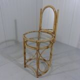 Vintage rattan dressing table 1970's