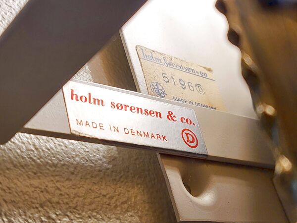 Applique vintage Holm Sorensen & Co 1960 scandinave