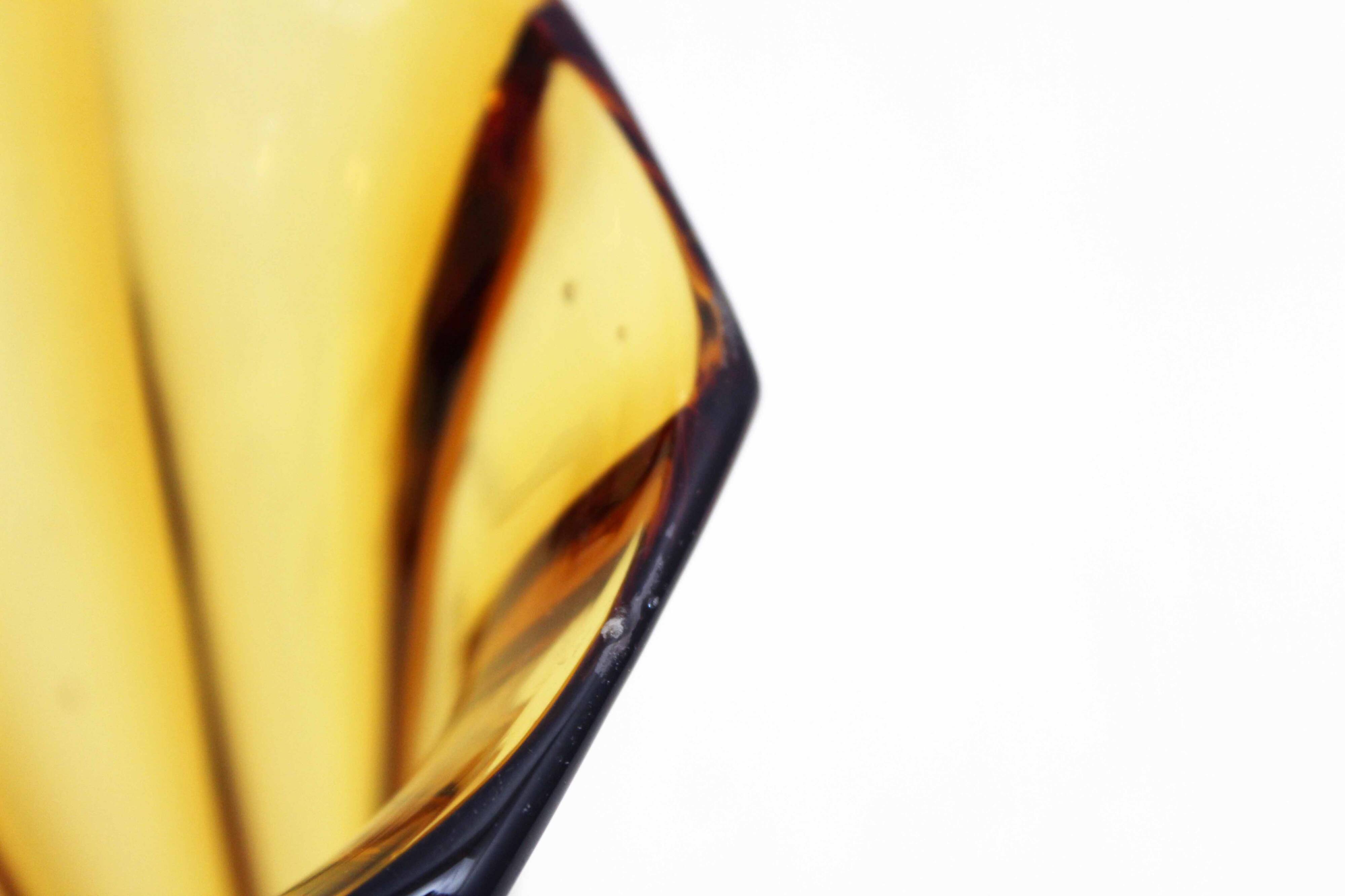 Art Deco glass vase 1930