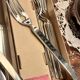 Achille Castiglioni for Alessi Set Dry Fish Knives and Forks