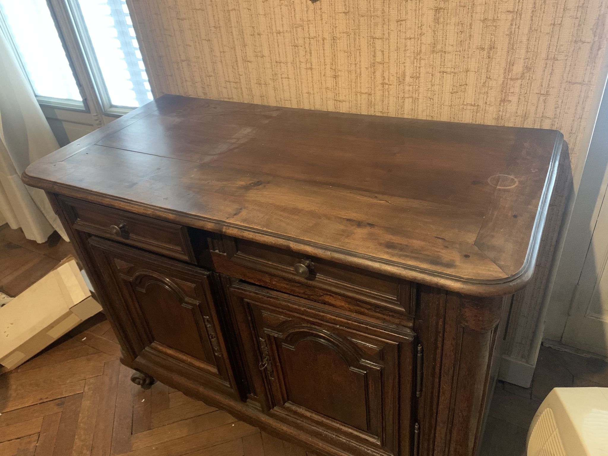 Buffet transition Louis XIV Louis XV