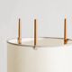 Vintage Mid Century "No 9" Desk Table Lamp by Isamu Noguchi, 1940s