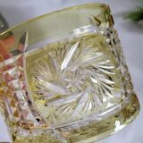 Cut glass bowl centerpiece