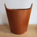 Teak waste paper designed by Einar Barnes For P S Heggen Norway