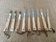 9 wood and metal forks