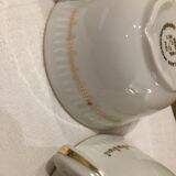 Limoges fine porcelain vintage coffee cups