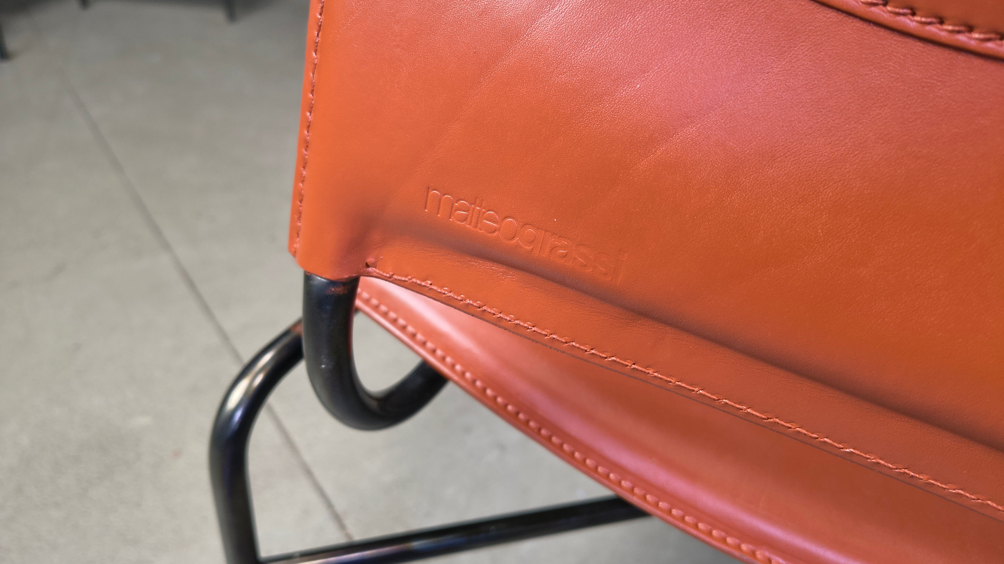 Ross Littel for Matteo Grassi set of 6 dining chairs, 1970s