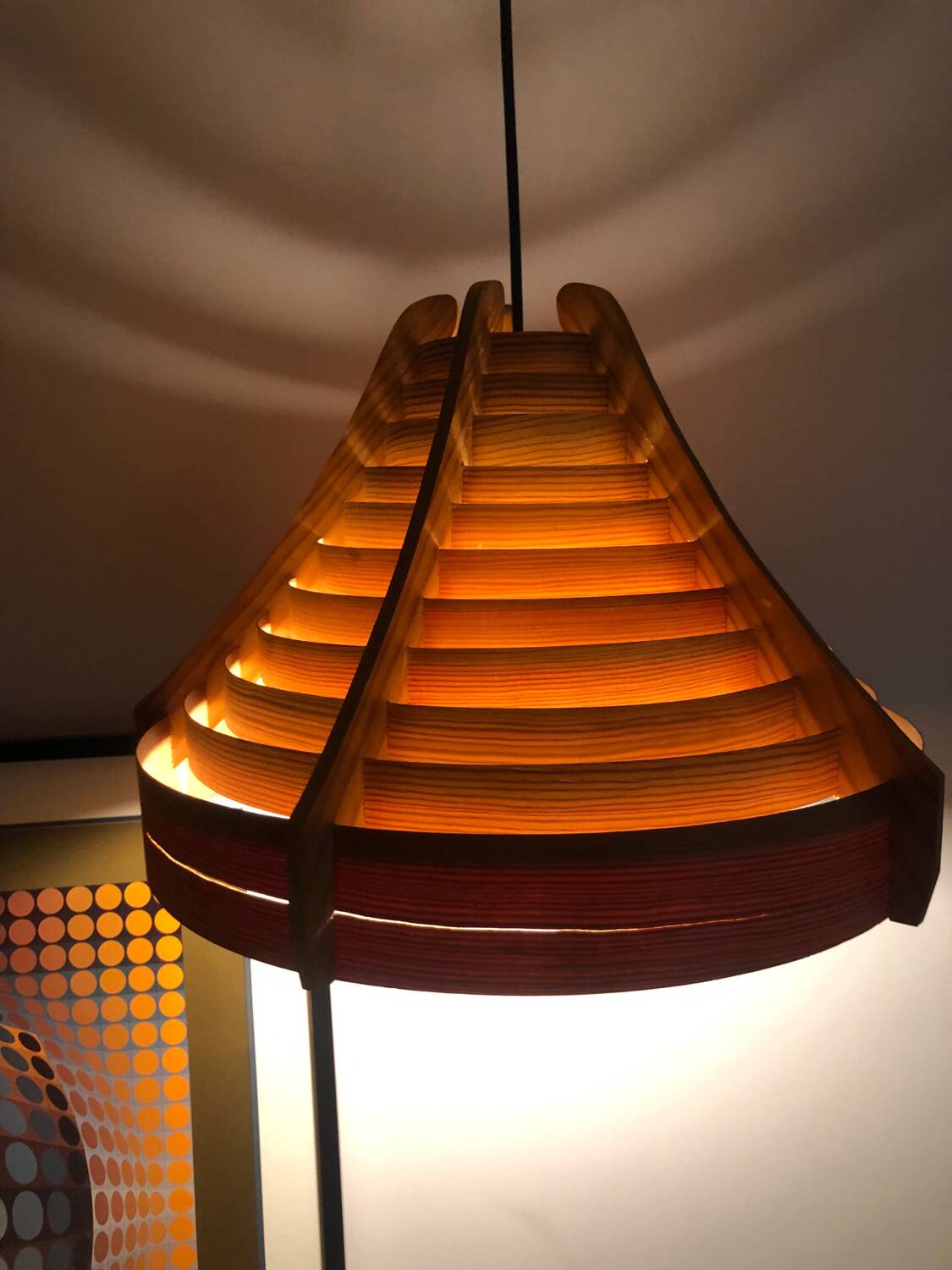 Swedish vintage pendant light / Design by Hans Agne Jakobsson / 60's