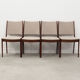 Set of four teak chairs by Johannes Andersen 1970
