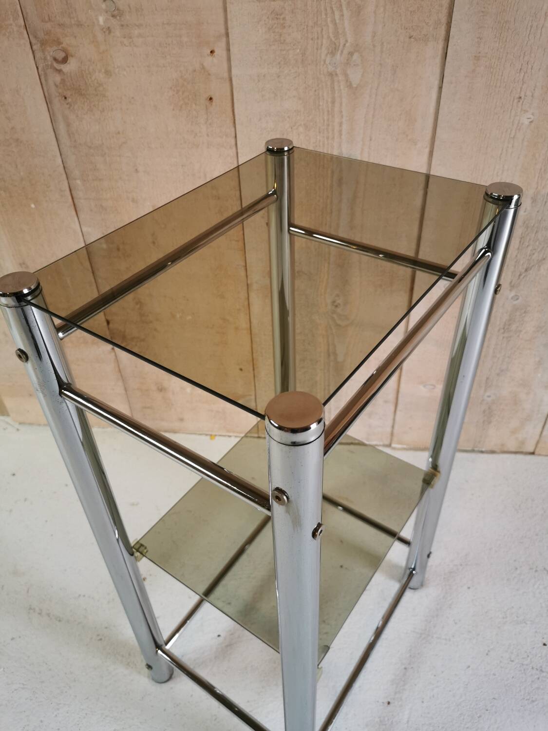 Chrome shelf