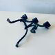 Swedish iron candle holder