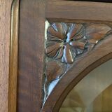 Mahogany china cabinet