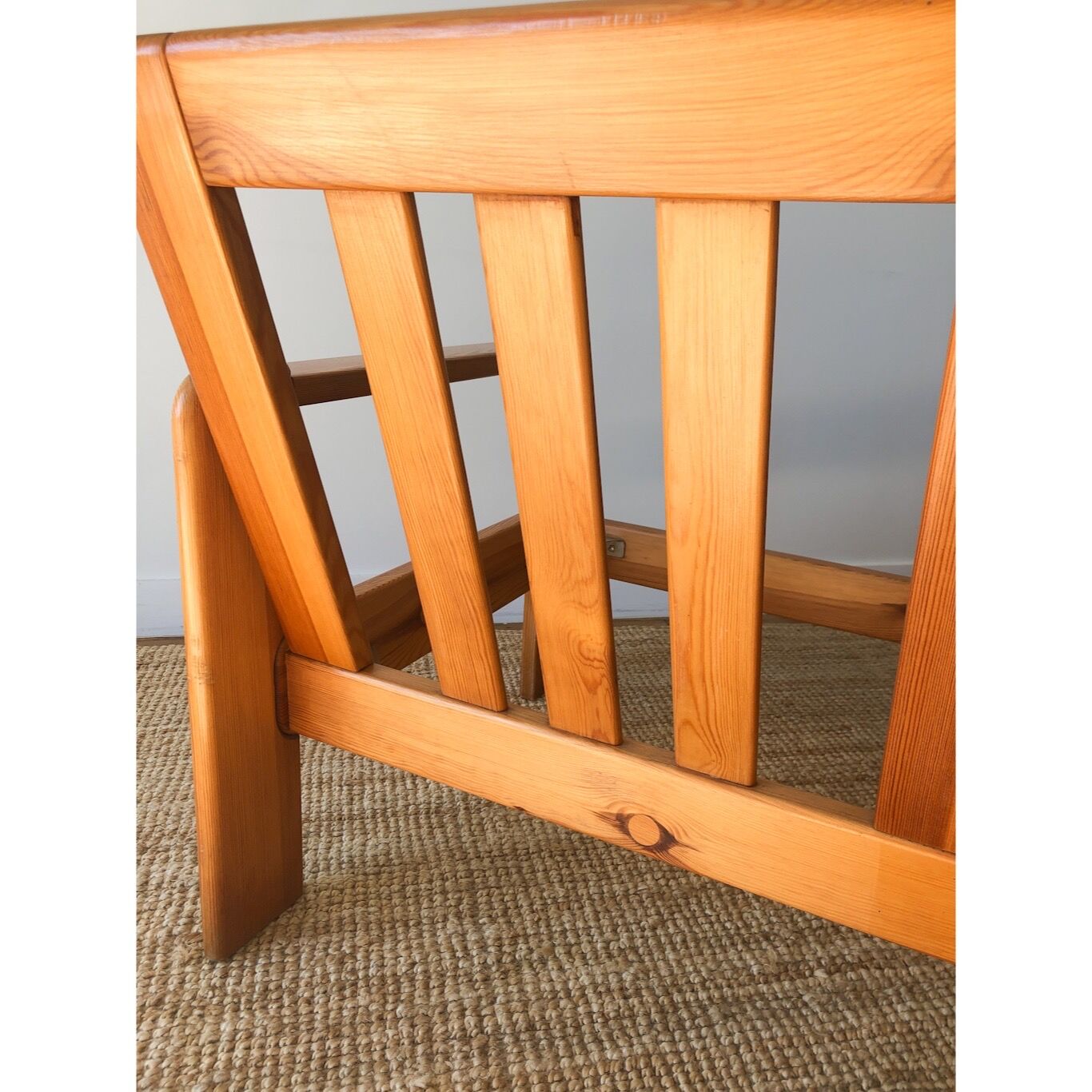 Swedish pine armchairs