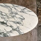 Michel Kin Arabescato marble coffee table for Arflex, 1960