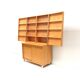 Unique vintage cupboard / sideboard / bookcase made in the 1970s