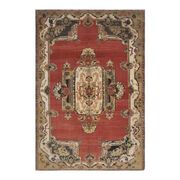 1970s Vintage Turkish Handmade Wool Red Oversized Area Rug 210x318