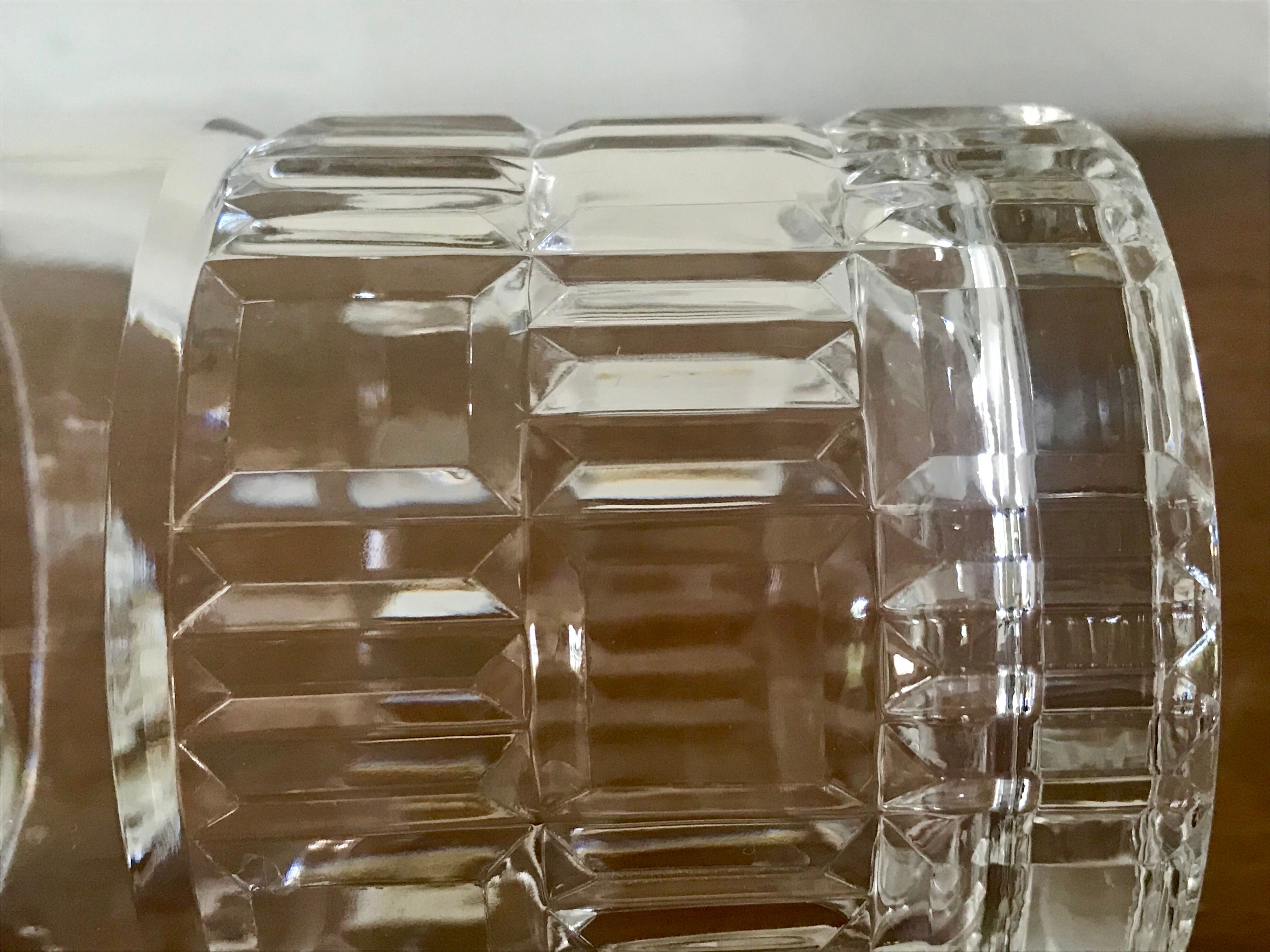 Vintage whisky glasses