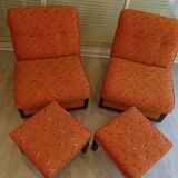 Custom-made quality damask fabric curtain