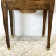 Table de chevet en noyer 1900