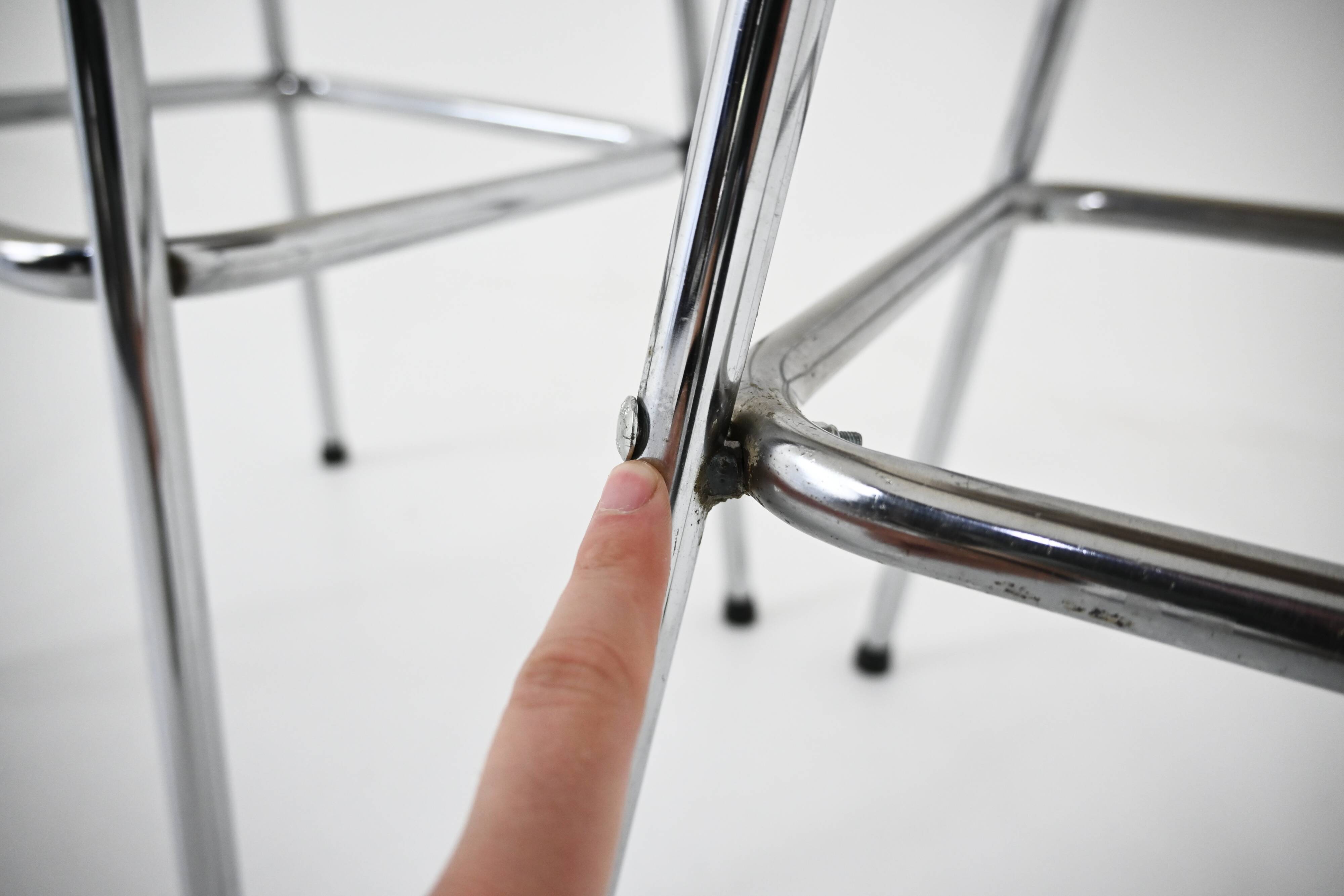 Ensemble de 2 Tabourets Les Arcs par Charlotte Perriand, 1960s