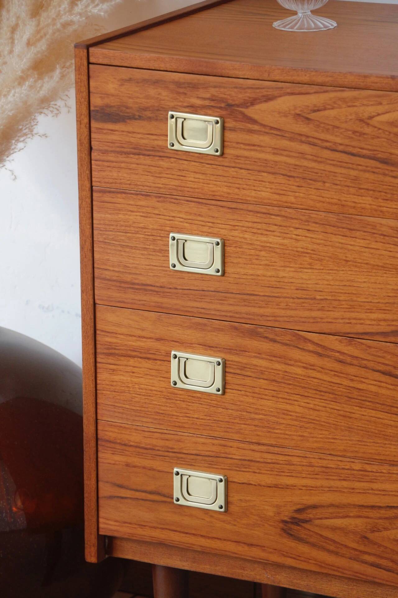 Danish teak commode Reoval – vintage design 1970s
