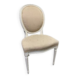 4 louis xvi style medallion chairs