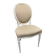 4 chaises medaillon style louis xvi