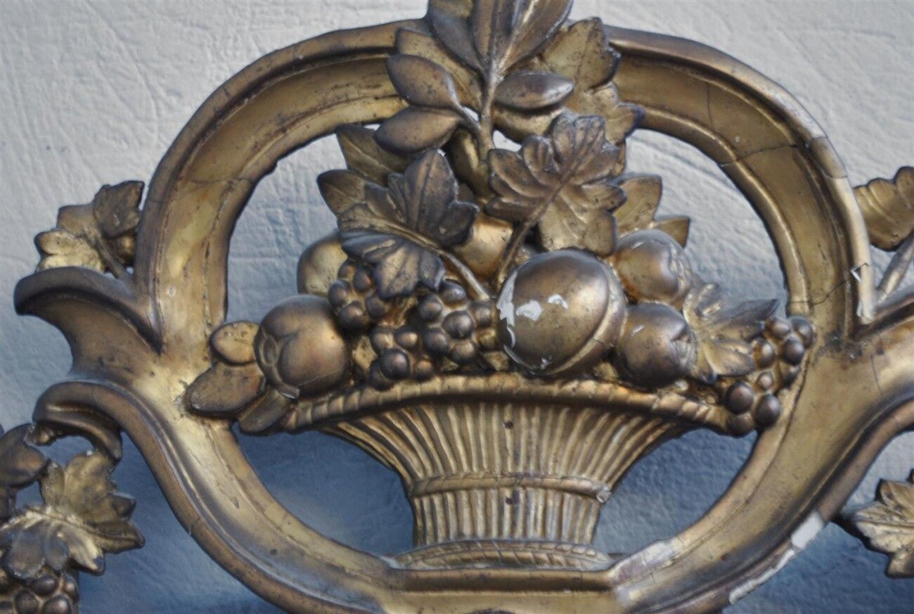 Provence mirror wooden gilded Louis XV era XVIII 72x152cm