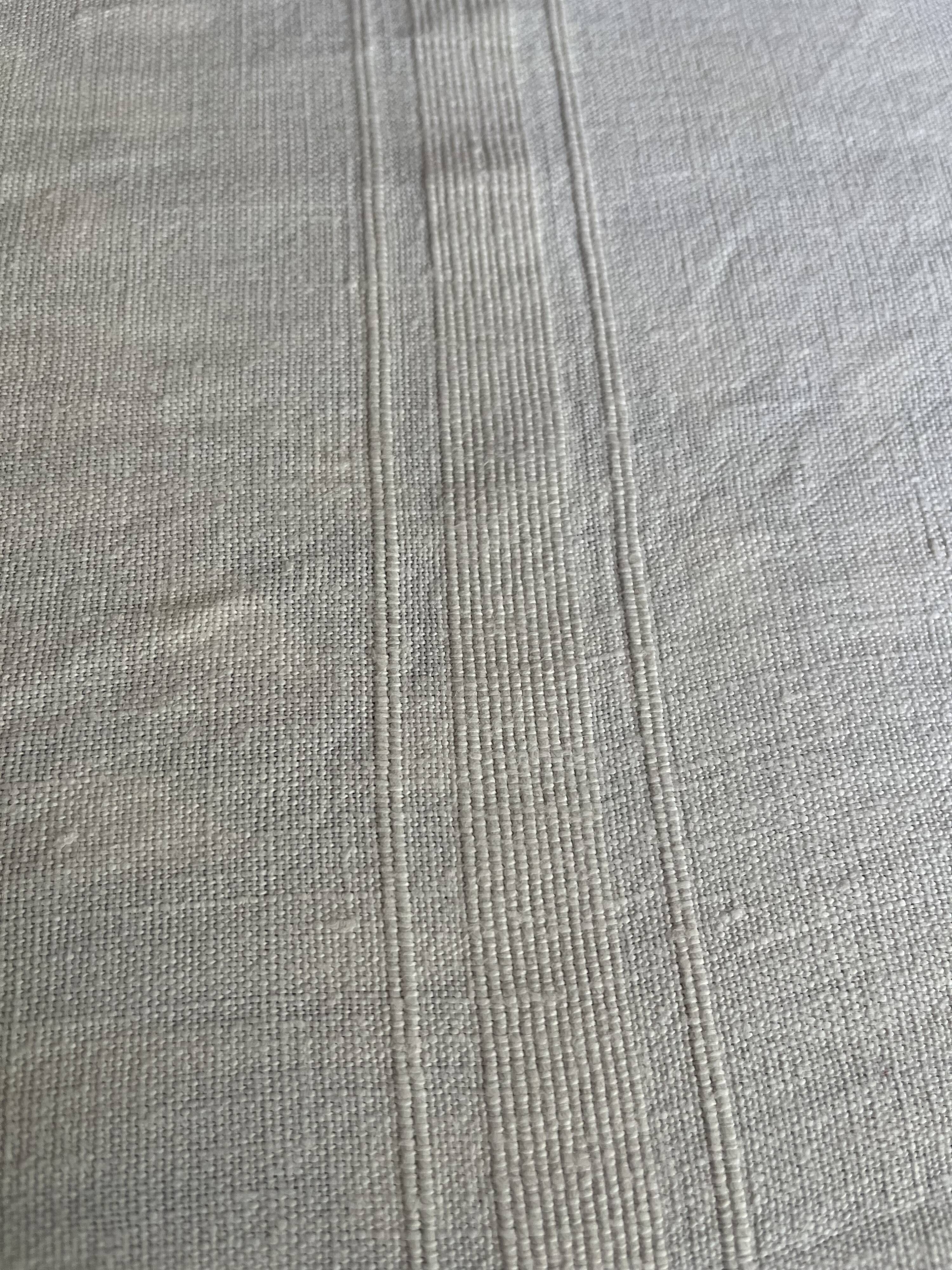 Nappe de vigneron, monogramme DF