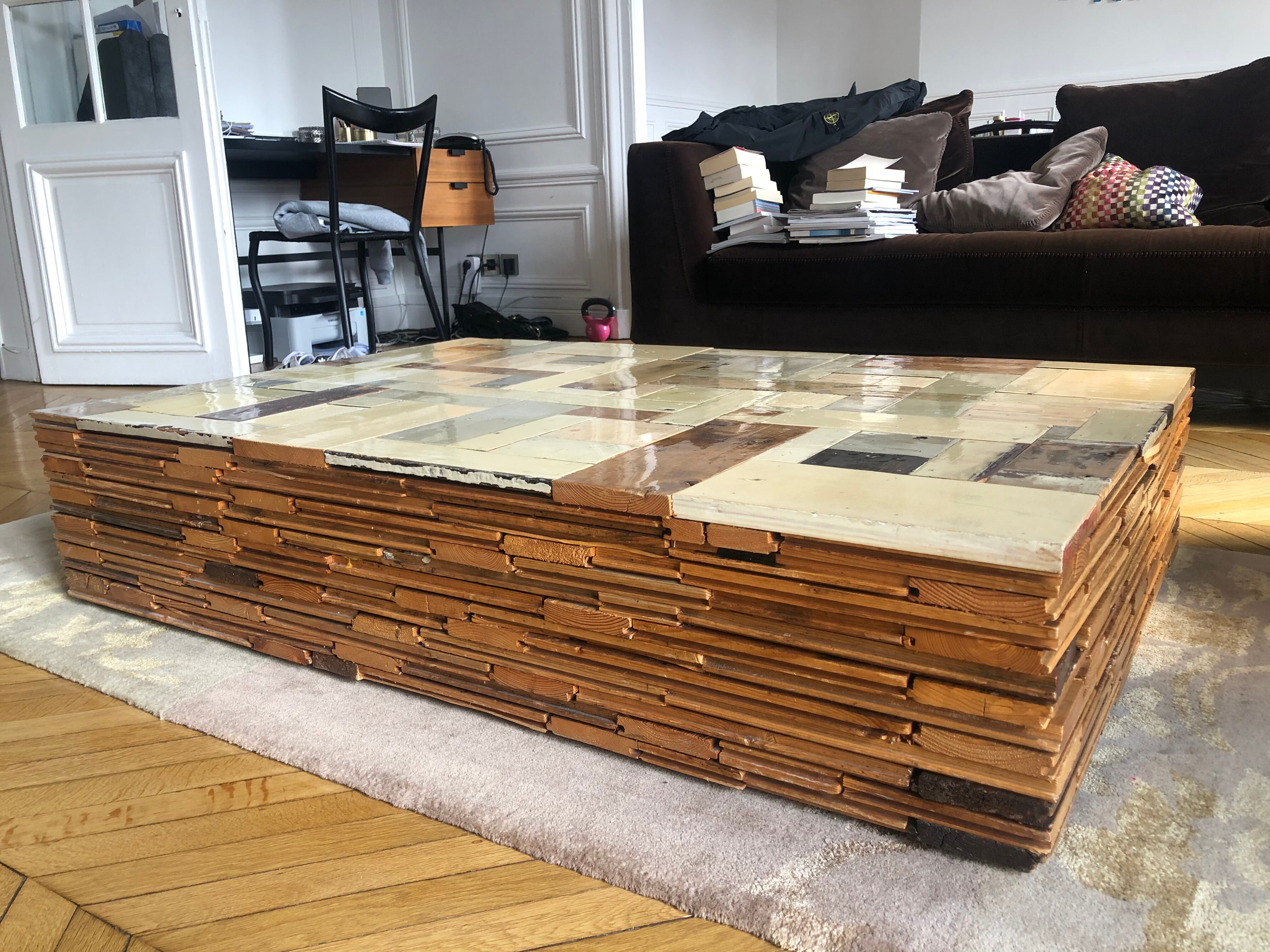 Piet Hein Eek coffee table | Selency