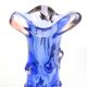 Vase moderne du milieu du siècle, en verre, conçu par J. Hospodka, Tchécoslovaquie, années 1960.