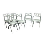 Series 6 chairs and vintage chairs Pierre Vandel