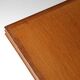 Art Deco Oak Coffee Table with Sculpted Details, Belgium 1940s