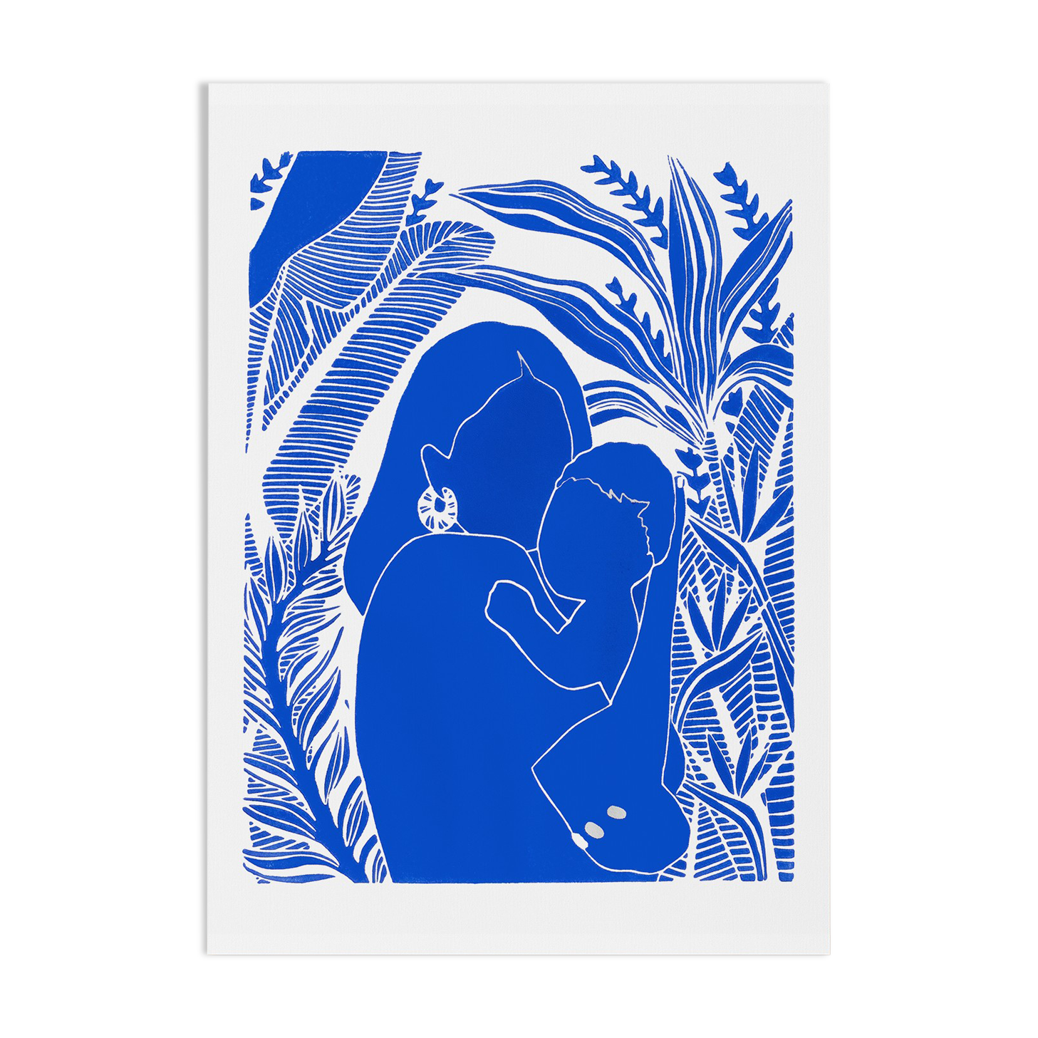 Original linocut