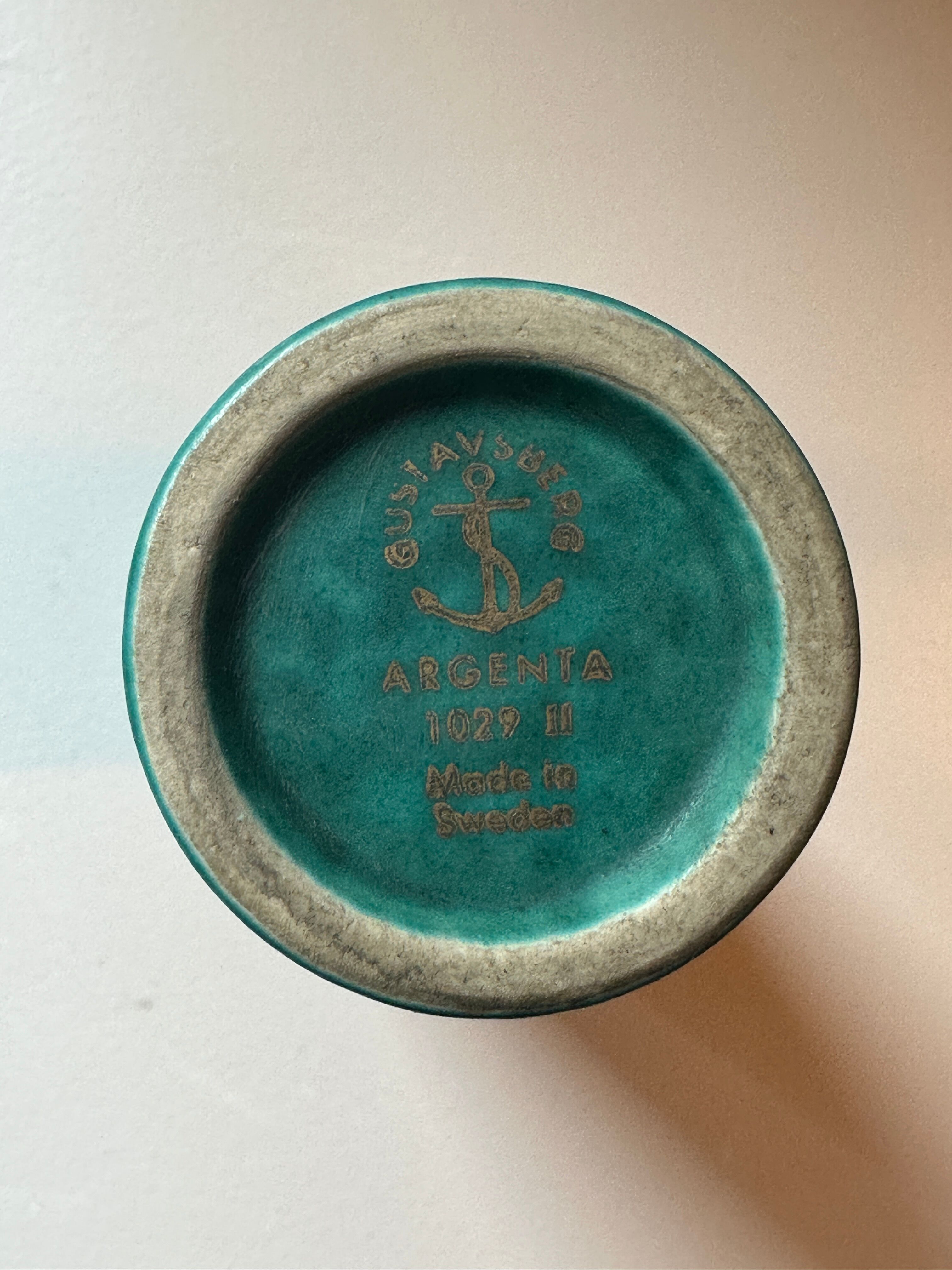 Gustavsberg, Wilhelm Kage Argenta