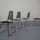 Metal Chairs by Rolf Rahmlow, 1980s, Set of 4