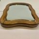 Art deco wall mirror 35x26 1940s