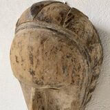 Pair of African Fang and Punu masks from Gabon