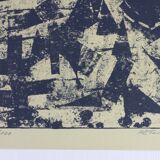 Lithograph of Alfred Furler 70s