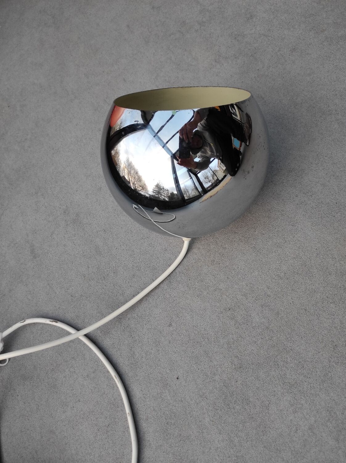 Eyeball 1970 stainless steel, chrome